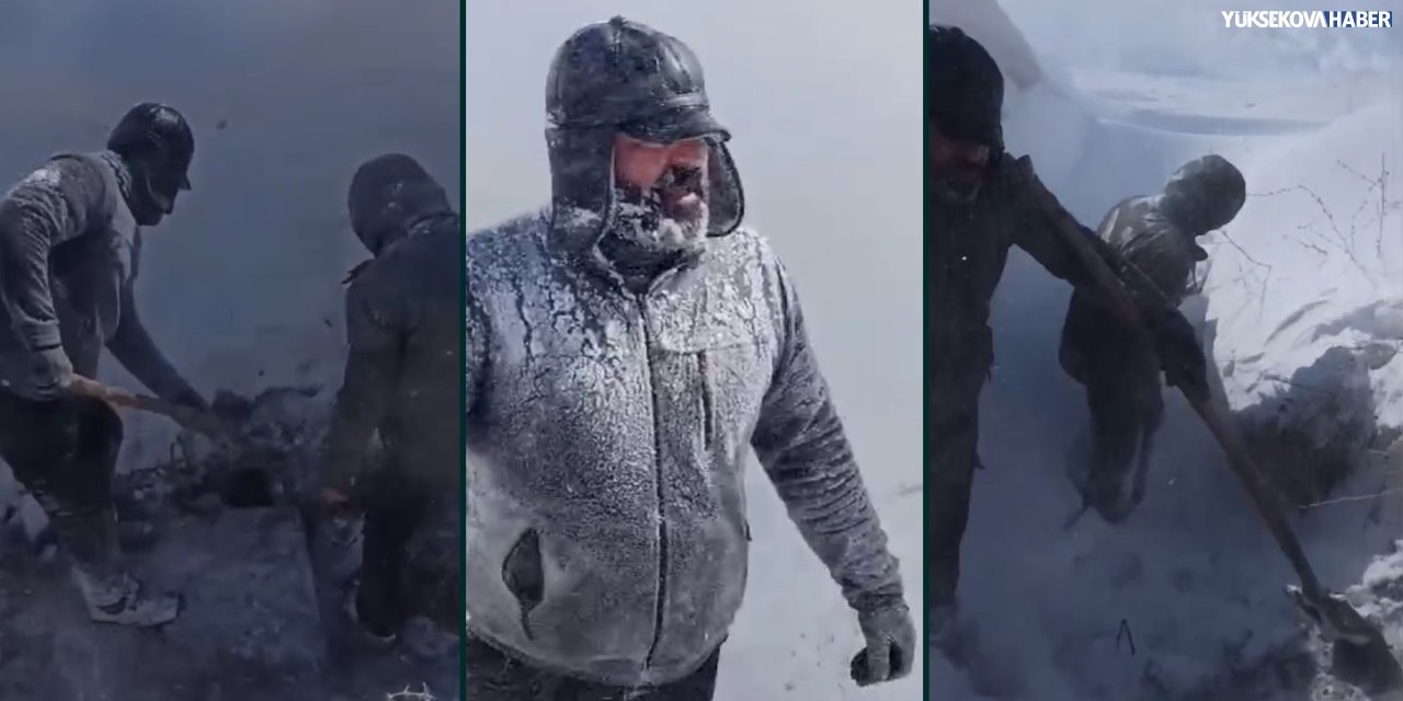 Su sorununu gidermek isterken tipiye yakalandılar