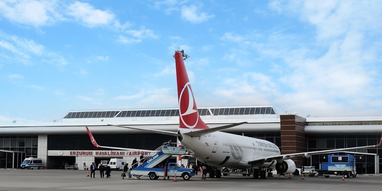 Erzurum’da iki ayda 216 bin 603 vatandaş uçtu