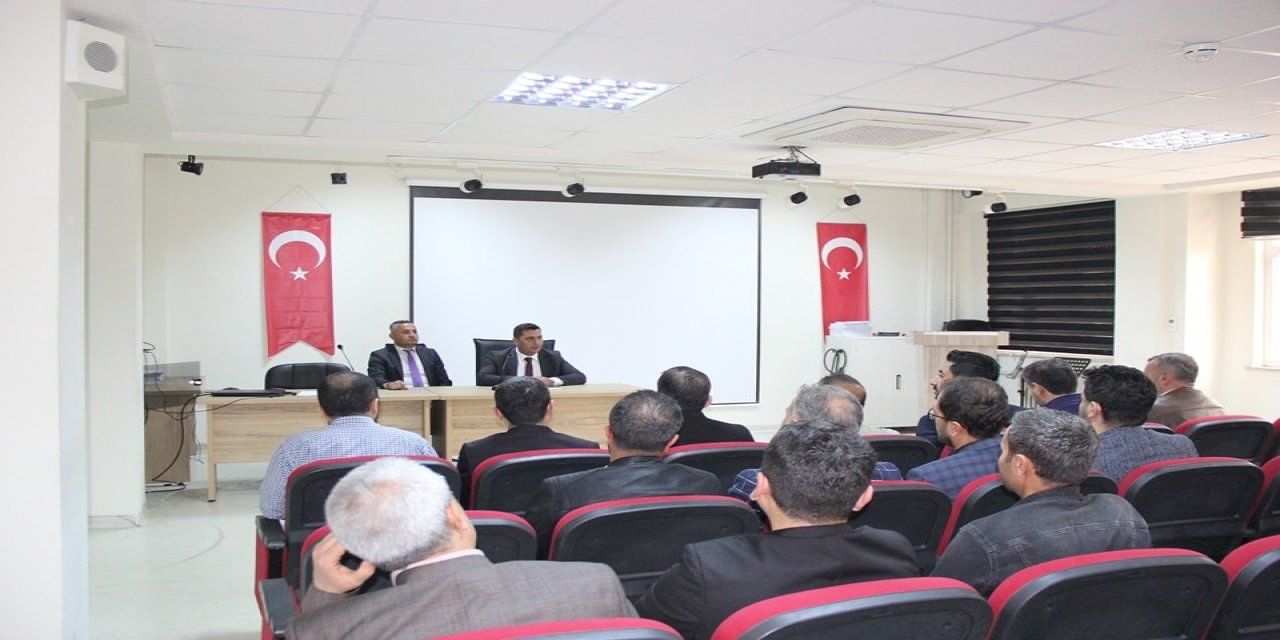 LGS sınavı öncesi bilgilendirme toplantısı yapıldı