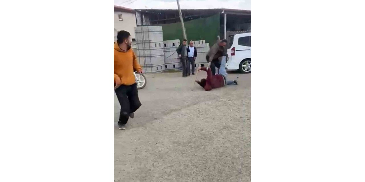 Iğdır’da iki grup arasında taşlı sopalı kavga