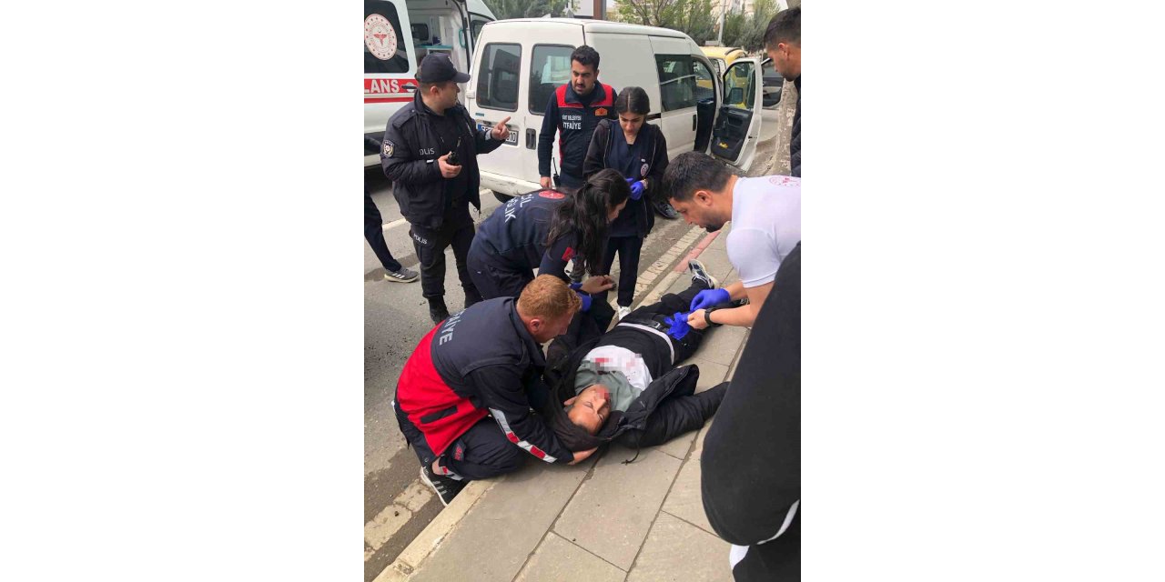 Siirt’te trafik kazası: 2 kişi yaralandı