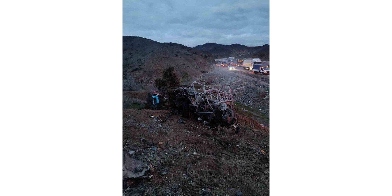 Bingöl’de feci trafik kazası: 1 ölü 1 yaralı