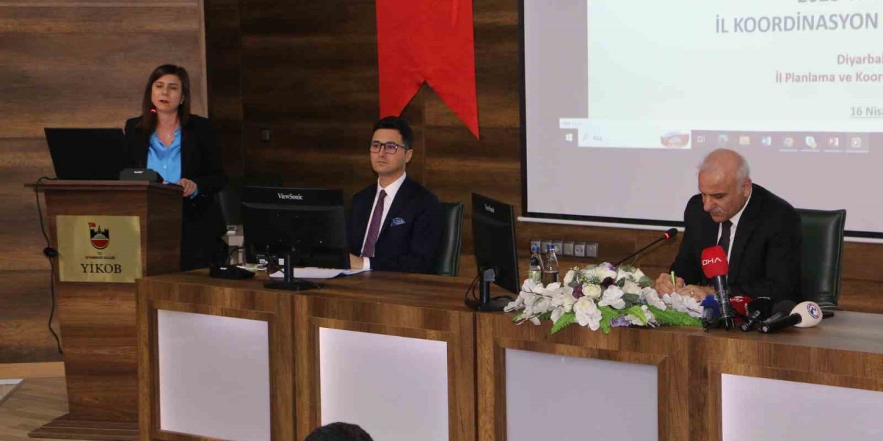 Diyarbakır’da 2025 yılı 1. dönem il koordinasyon kurulu toplantısı gerçekleştirildi