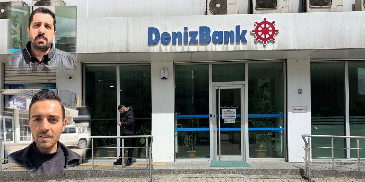 Yüksekova’da DenizBank şubesinin kapanması çiftçileri endişelendirdi