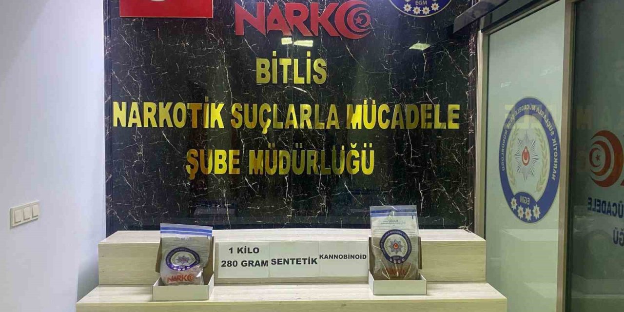 Bitlis’te uyuşturucu satıcılarına darbe