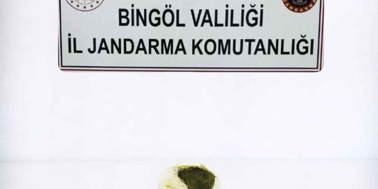 Bingöl’de uyuşturucu operasyonu gerçekleştirildi