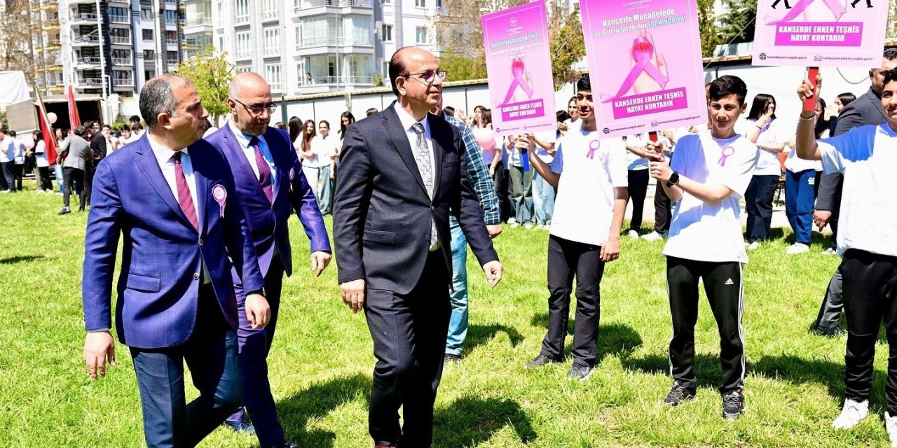 Başkan Geçit, "Kanserle mücadelede erken teşhis hayat kurtarır"