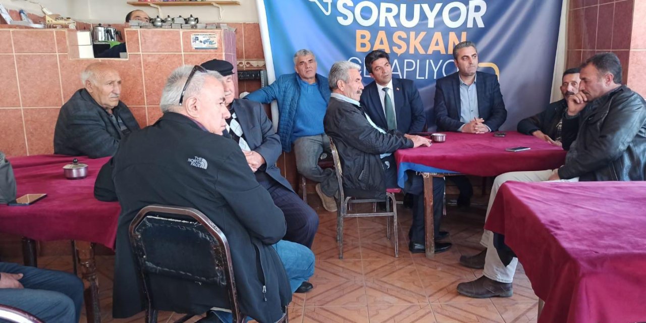 Başkan Toptaş, vatandaşlarla bir araya geldi