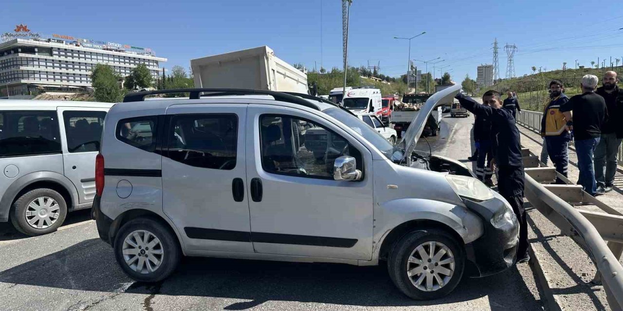 Adıyaman’da zincirleme trafik kazası