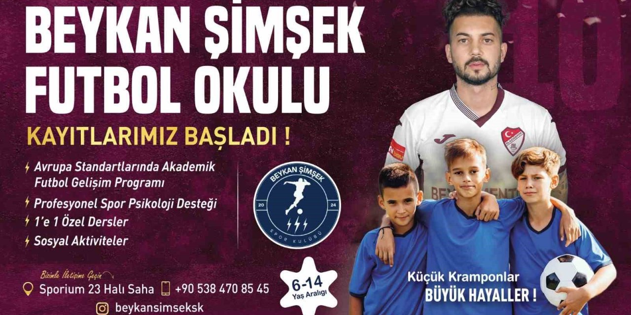 Beykan Şimşek, deneyimlerini Elazığlı minik futbolcularla paylaşacak