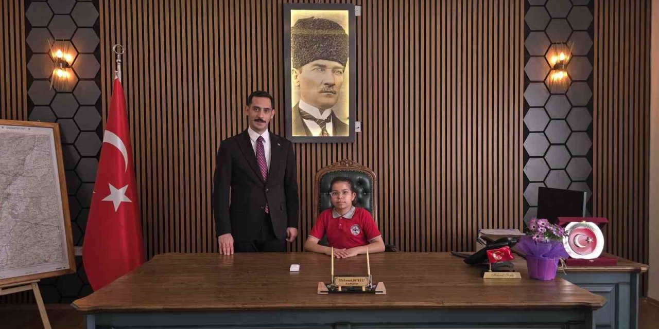 Kaymakamlık koltuğu 23 Nisan’da çocuklara emanet