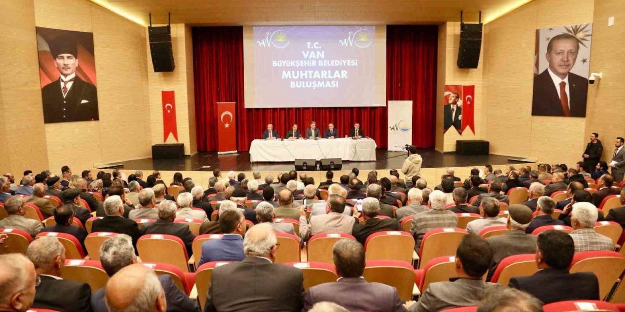 Erciş’te ‘Mahalle Muhtarları Toplantısı’ yapıldı