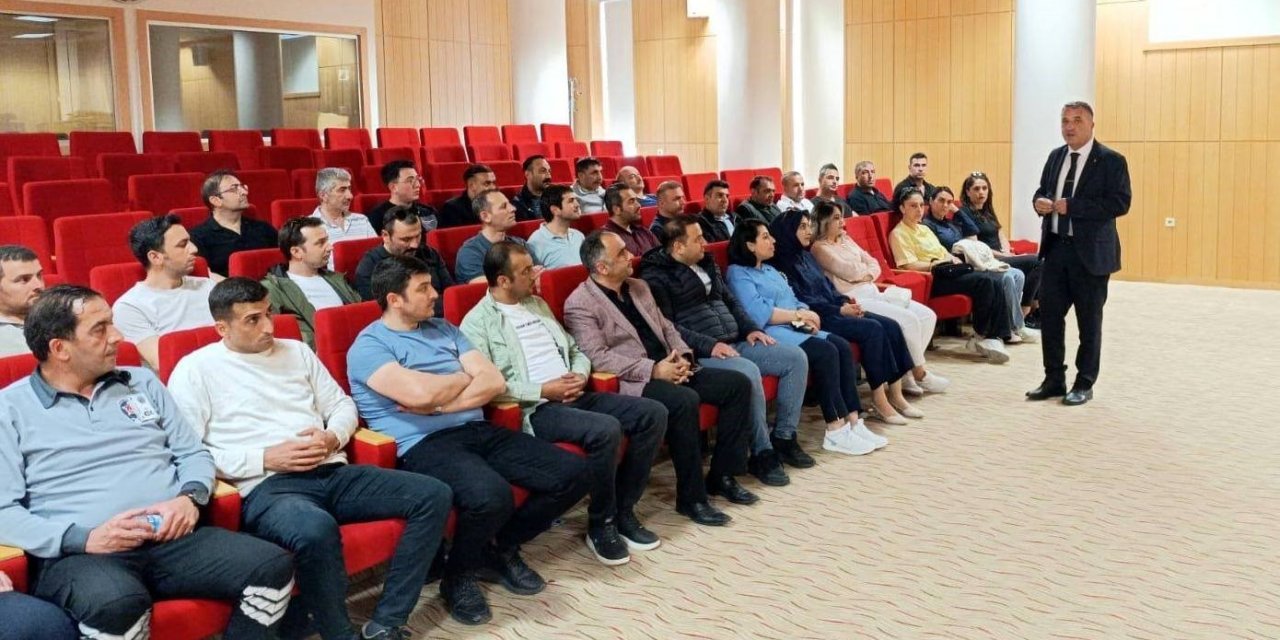 Erzincan Havalimanı güvenlik görevlilerine eğitim verildi