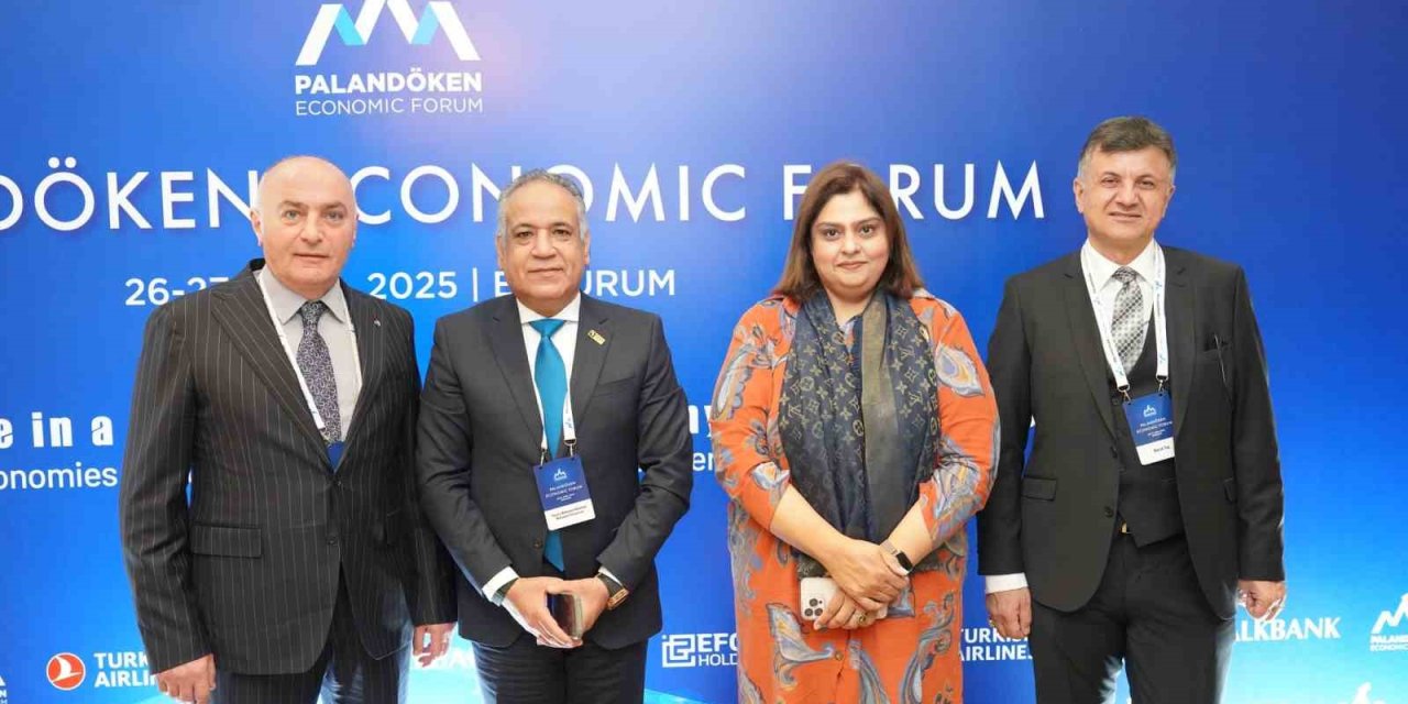 Pakistan Ticaret ve Sanayi Odaları Başkan Yardımcısı, Erzurum'da ETSO'yu ziyaret etti