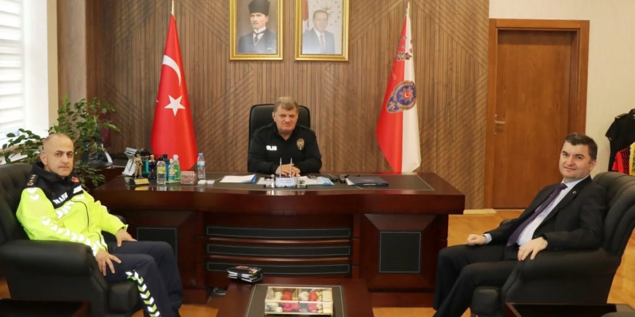 Daire Başkanı Tolga Çemrek, Müdür Uzman ile buluştu