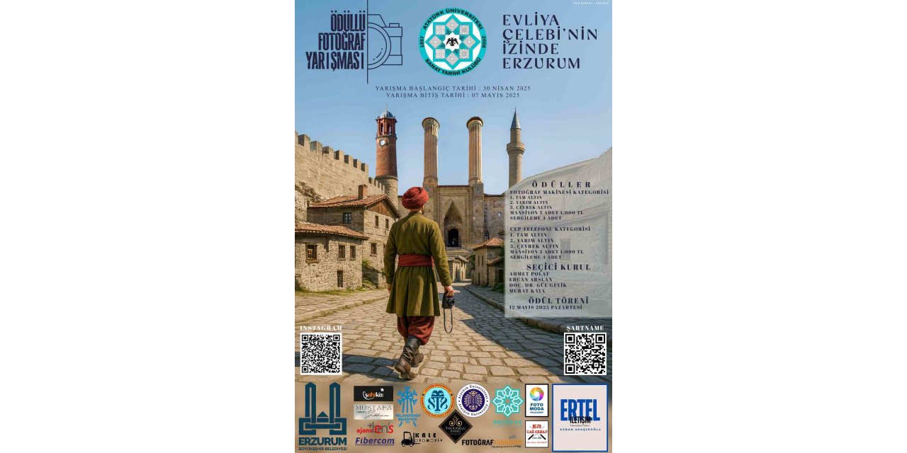 "Evliya Çelebi’nin İzinde Erzurum" Fotoğraf Yarışması düzenleniyor