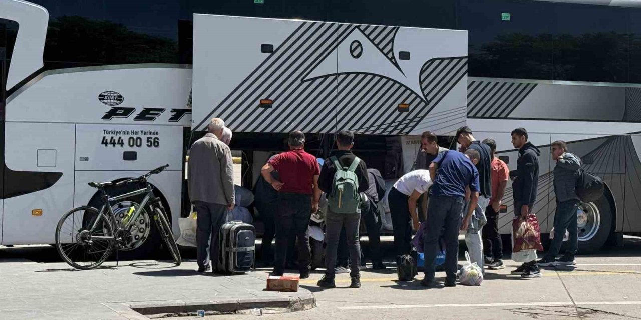 İstanbul depreminden sonra Batmanlılar memleketlerine dönüyor