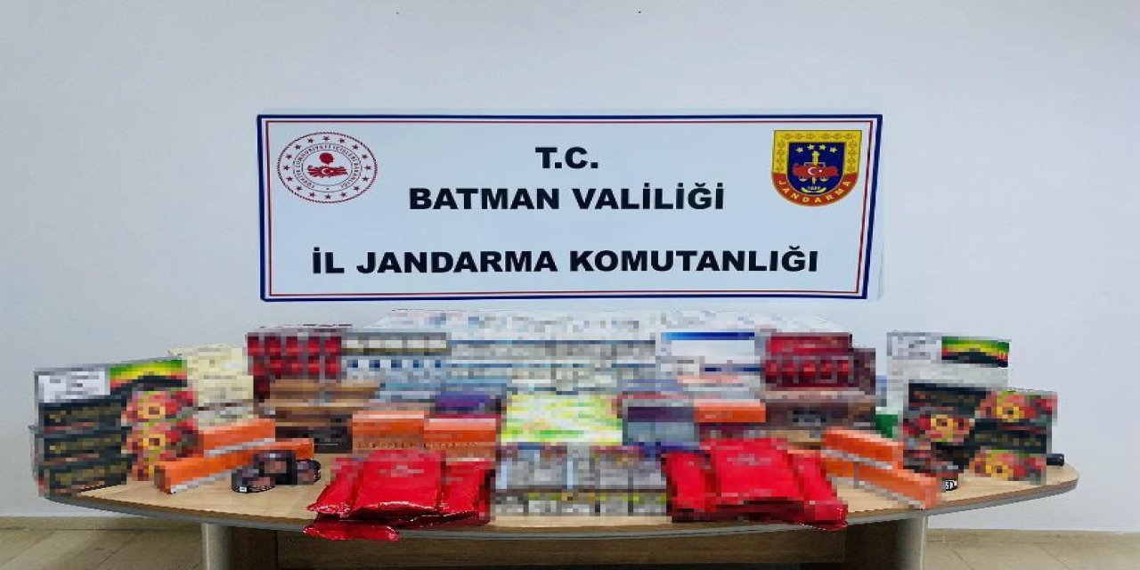 Batman’da kaçakçılık operasyonu düzenlendi