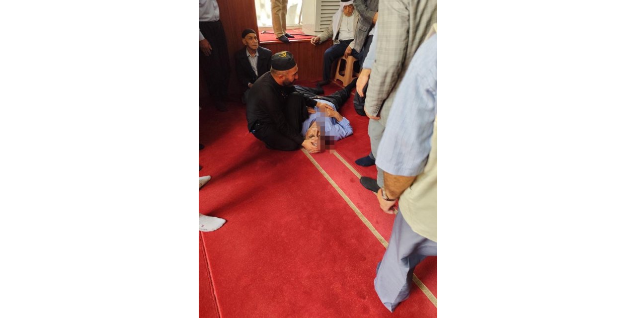 Mardin Kızıltepe’de camide bıçaklı saldırı: 1 kişi ağır yaralı