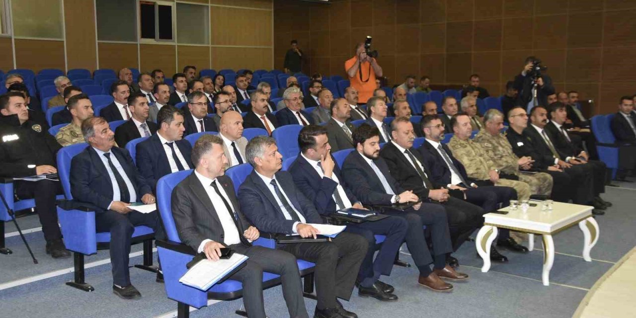 Bitlis’te 2025 yılı 2. dönem koordinasyon toplantısı yapıldı