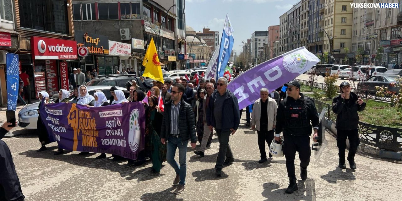 Yüksekova’da 1 Mayıs kutlamaları başladı