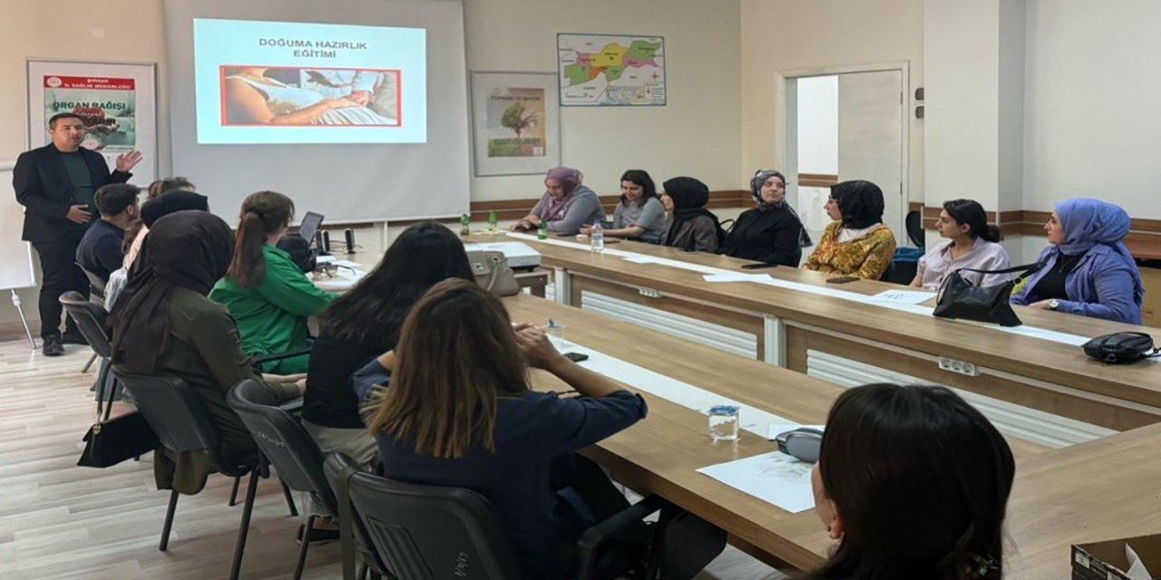 Şırnak’ta "Doğuma Hazırlık Eğitimi" düzenlendi