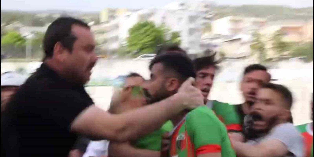 Şırnak’ta polis, atılan golden sonra çıkan olaylarda futbolcuyu darp etti