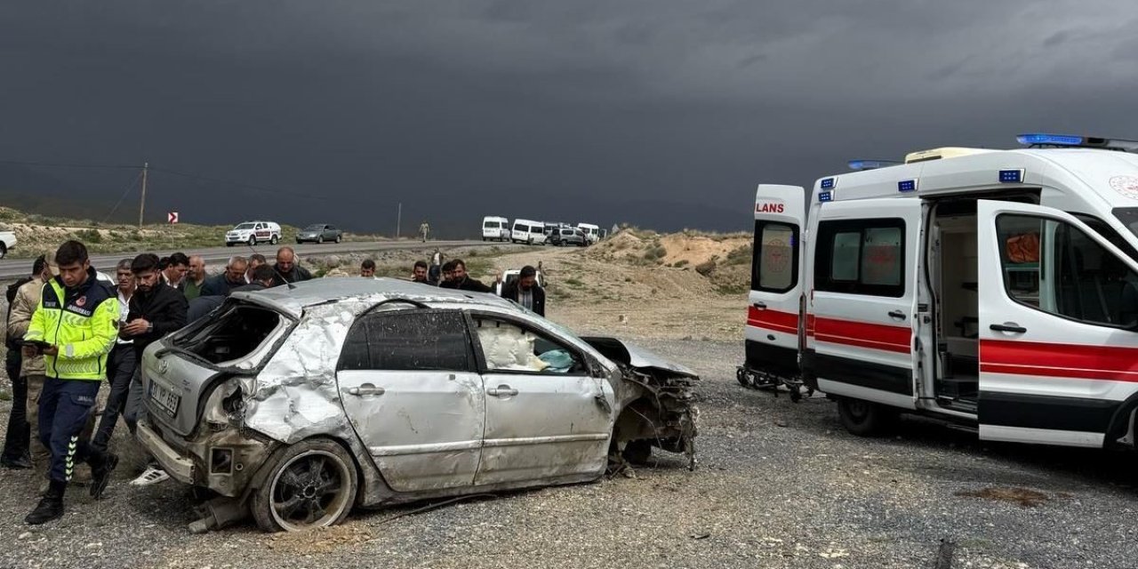 Başkale'de trafik kazası: 1 yaralı
