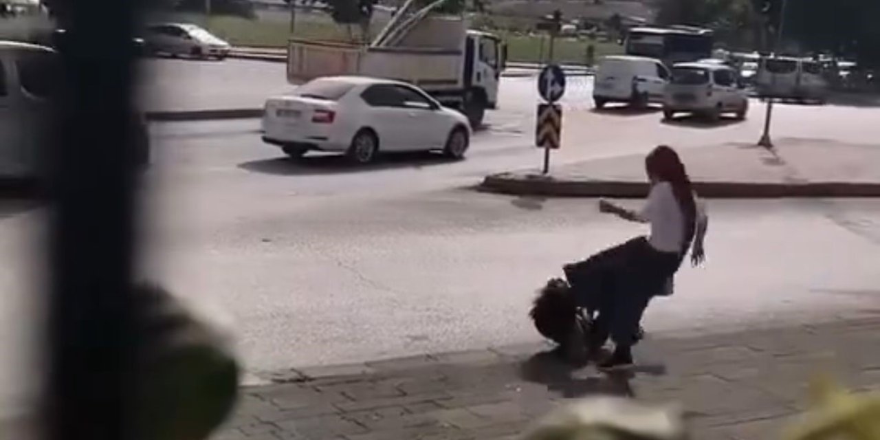 Kadınların kavgası kamerada