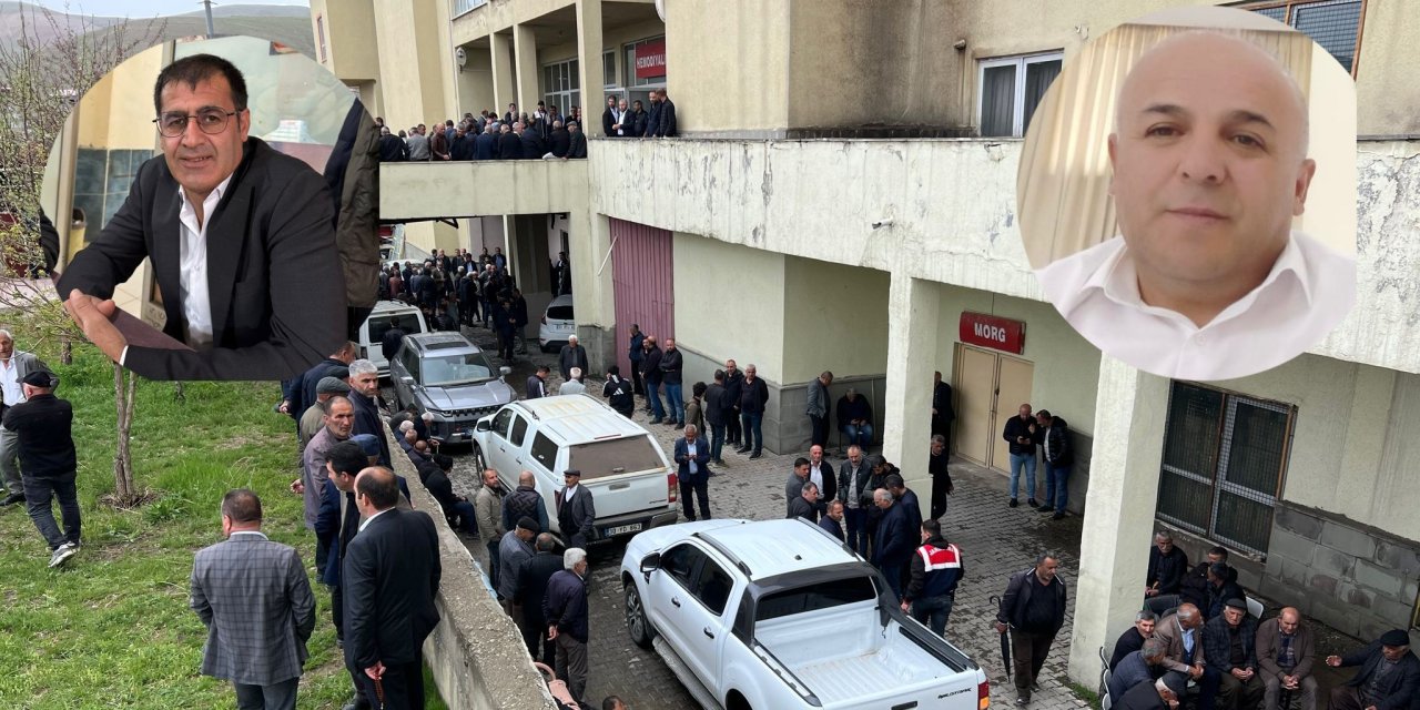 Yüksekova’da kaza: Siyasi temsilciler ve vatandaşlar hastaneye akın etti