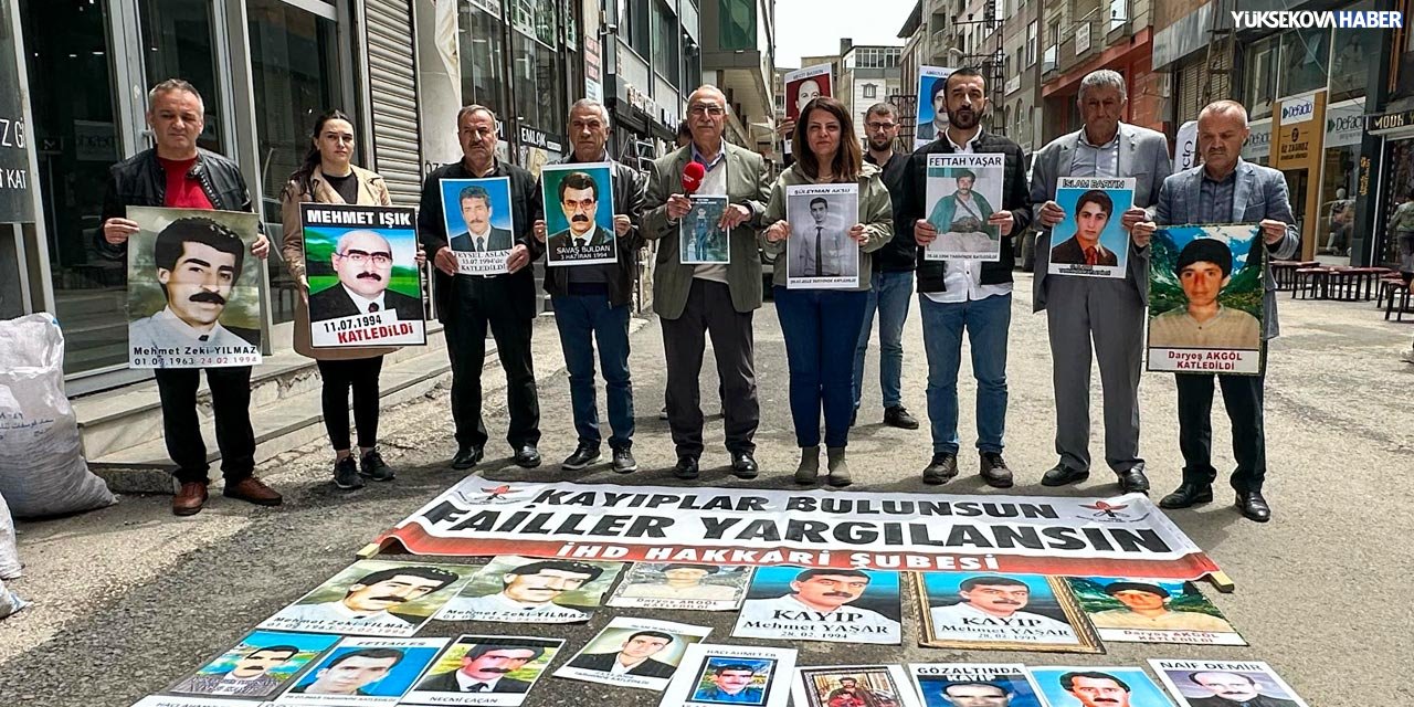 İHD Hakkari ve kayıp yakınlarından Sertip Şen için adalet talebi