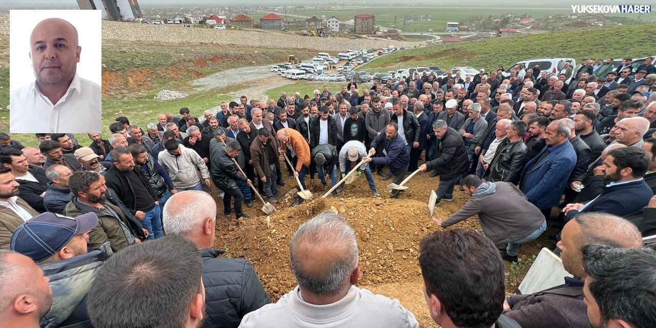 Dağlıca yolundaki kazada hayatını kaybeden Necdet Özşahin toprağa verildi