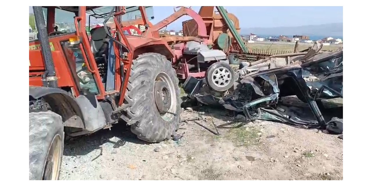 Van’da trafik kazası: 4 kişi yaralandı