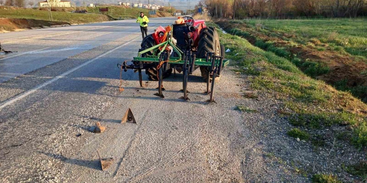 Doğanşehir'de sabah saatlerinde trafik kazası: 1 yaralı