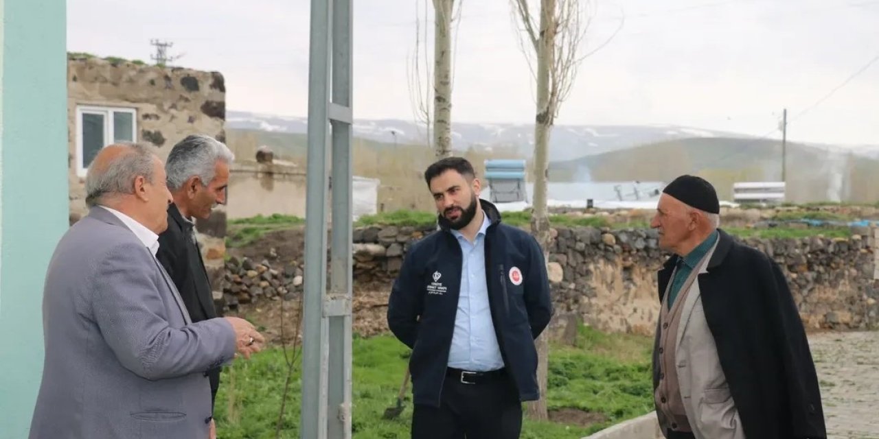 Diyadin’de çevreye duyarlılık için fidan dikimi etkinliği