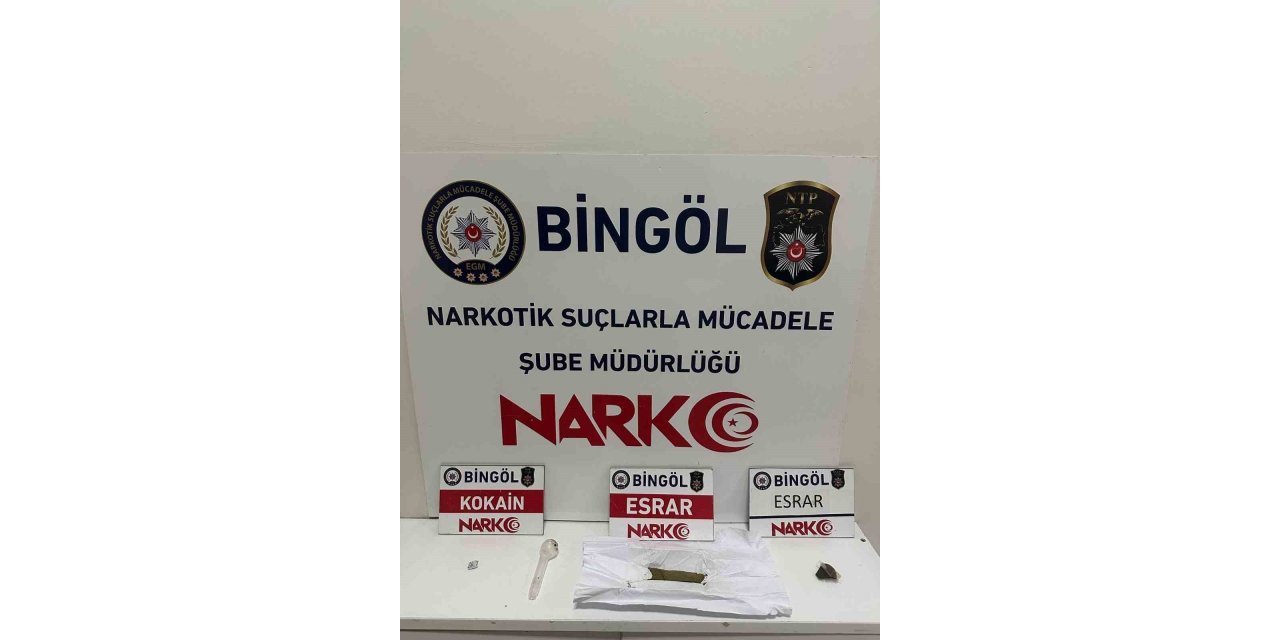 Bingöl’de uyuşturucu operasyonu: 7 kişi tutuklandı