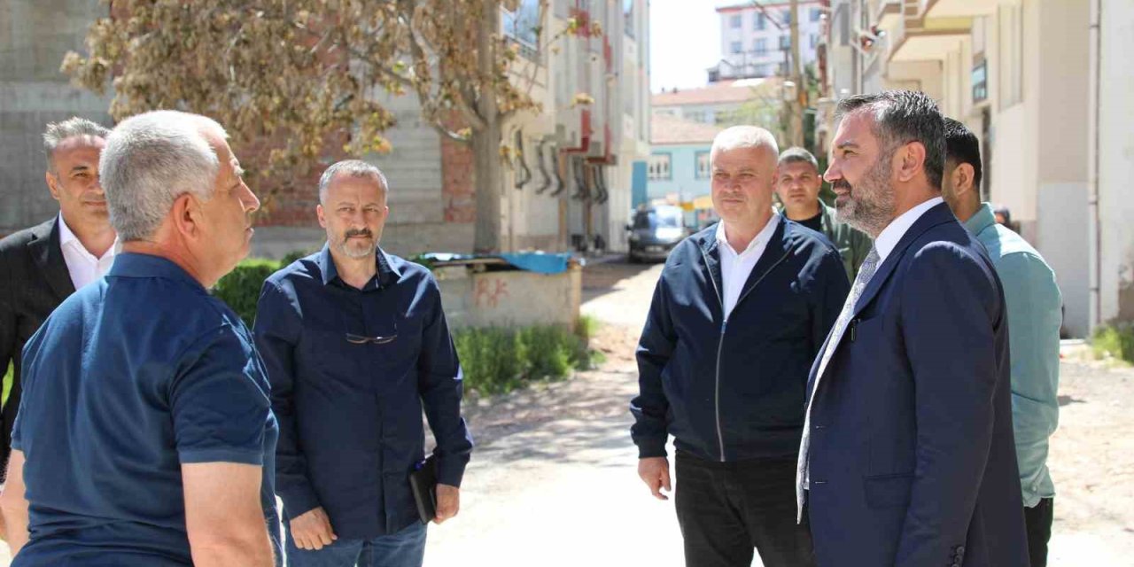 Başkan Şerifoğulları, Elazığ'da saha çalışmalarını sürdürüyor