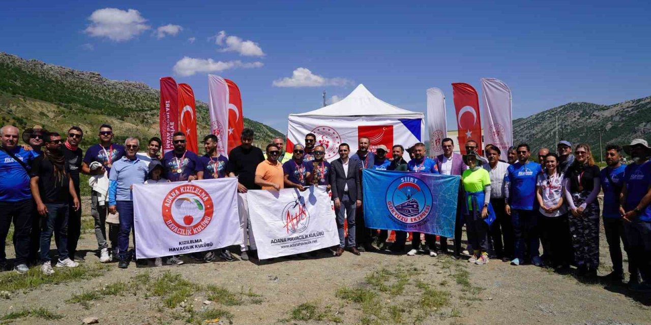 Siirtli sporcu, Türkiye Hava Sporları Yarışması’nda başarı elde etti
