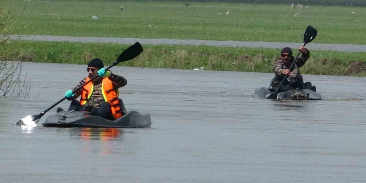 Ardahan'ın Kura Nehri’nde kano heyecanı
