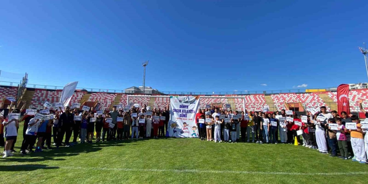Van’da "Dünya Çocuk Atletizm Günü" etkinliği