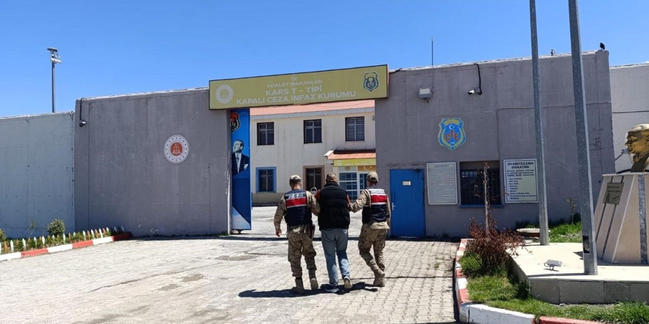 Kars’ta 5 yıl hapis cezası bulunan şahıs yakalandı