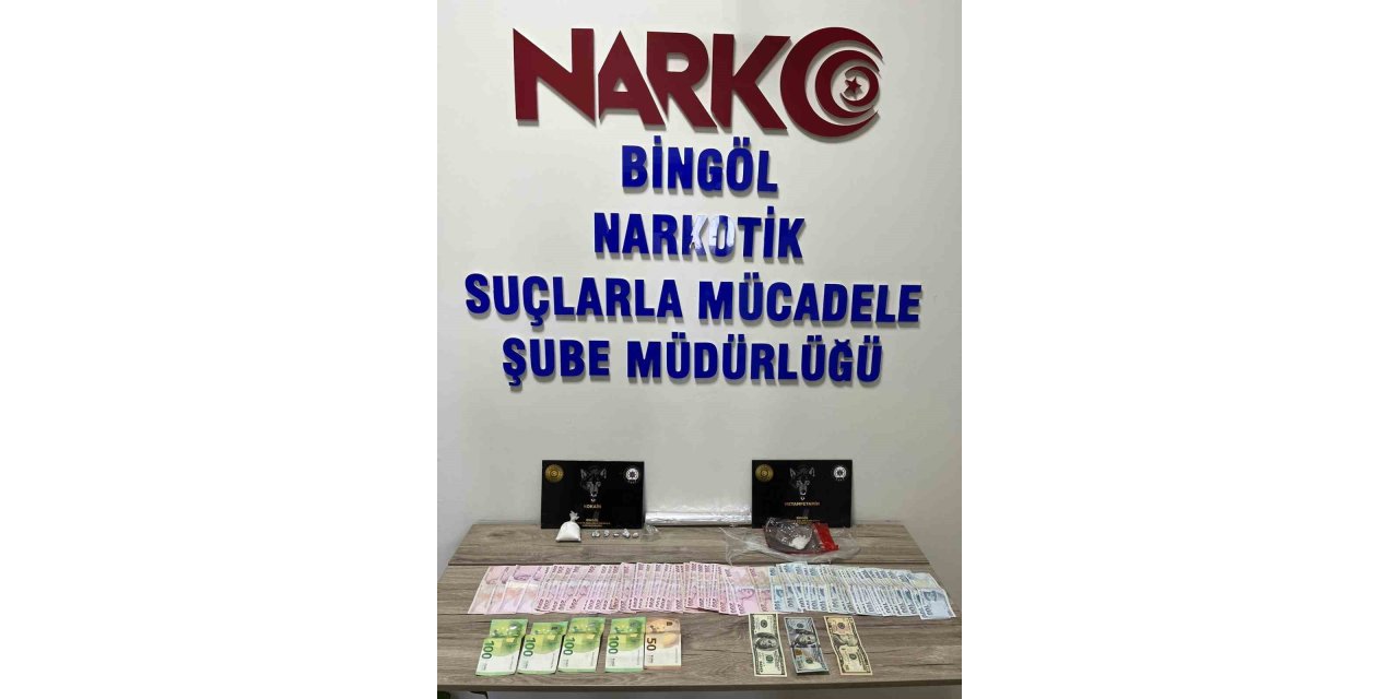 Bingöl’de uyuşturucu operasyonu: 1 tutuklama