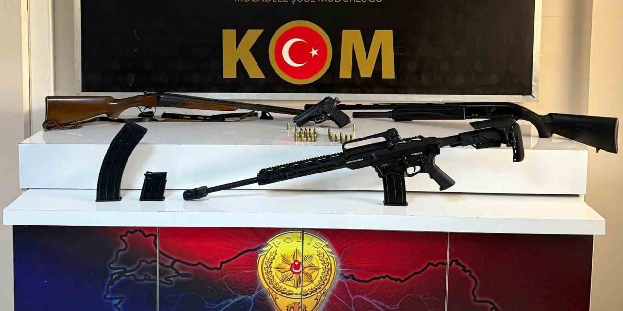 Erzincan’da silah operasyonu; 2 şahıs yakalandı