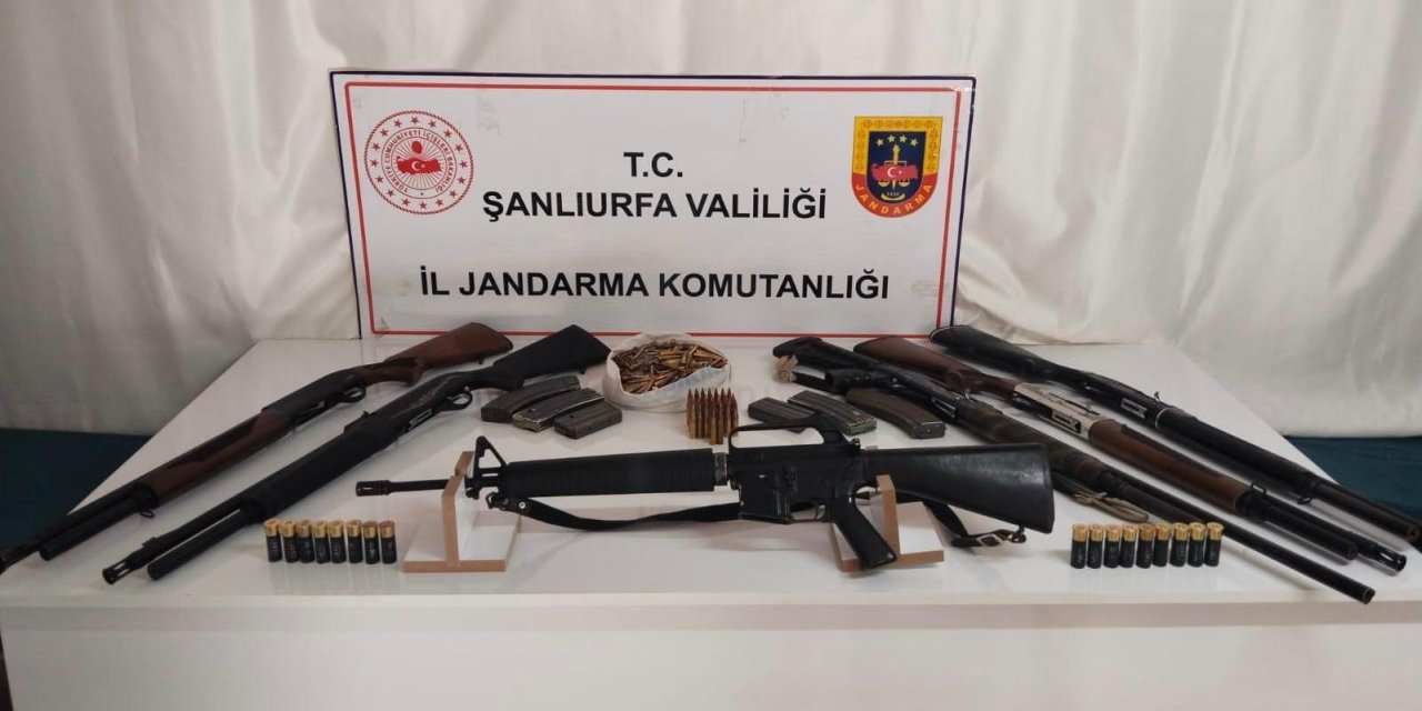 Urfa’da silah kaçakçılığı operasyonu: 7 gözaltı
