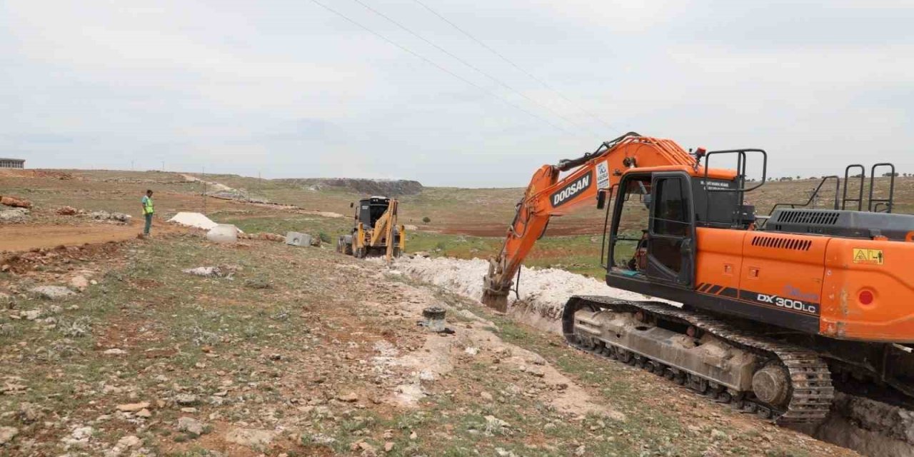 MARSU, Midyat’ta 1.400 metrelik kanalizasyon altyapı çalışmasını tamamladı