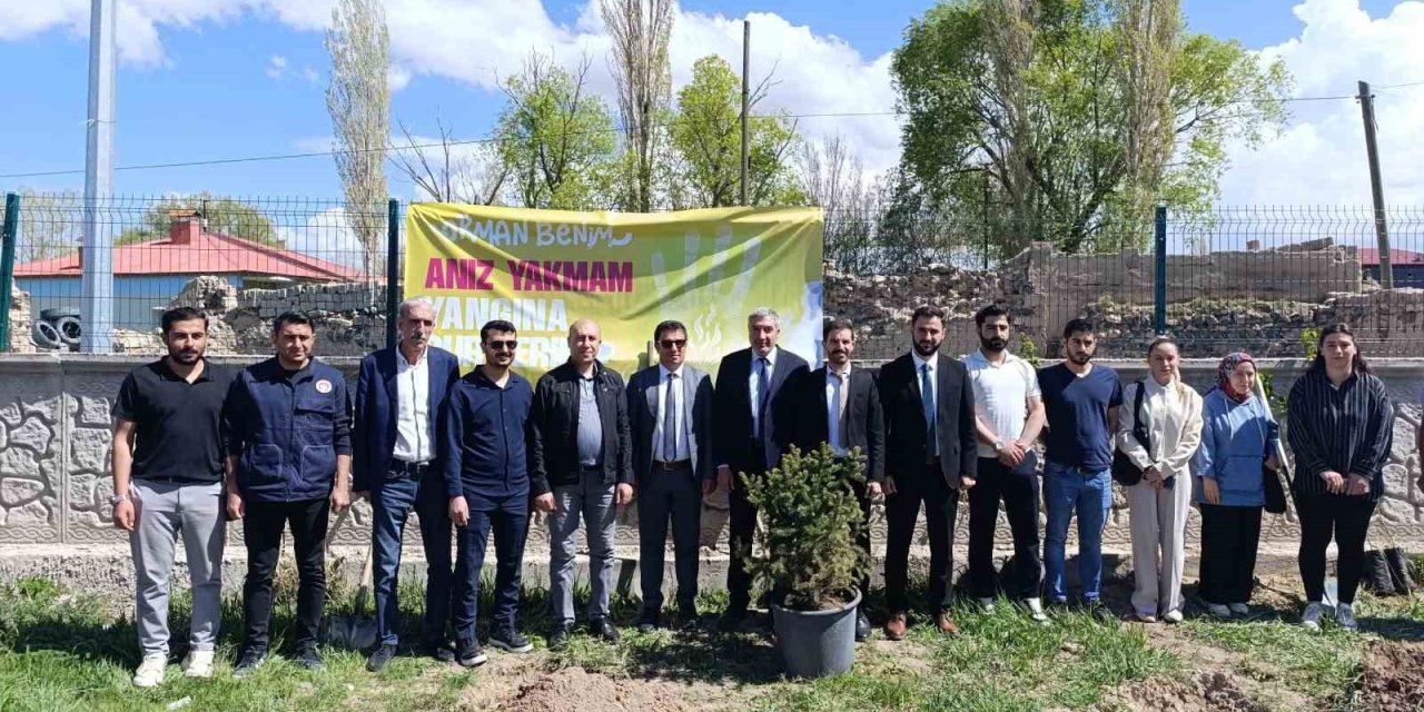 Diyadin’de "Orman Benim" kampanyası
