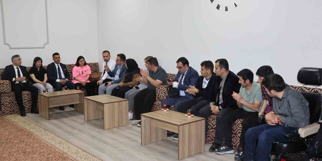 Erzurum’da Engelliler Haftası kapsamında anlamlı ziyaretler
