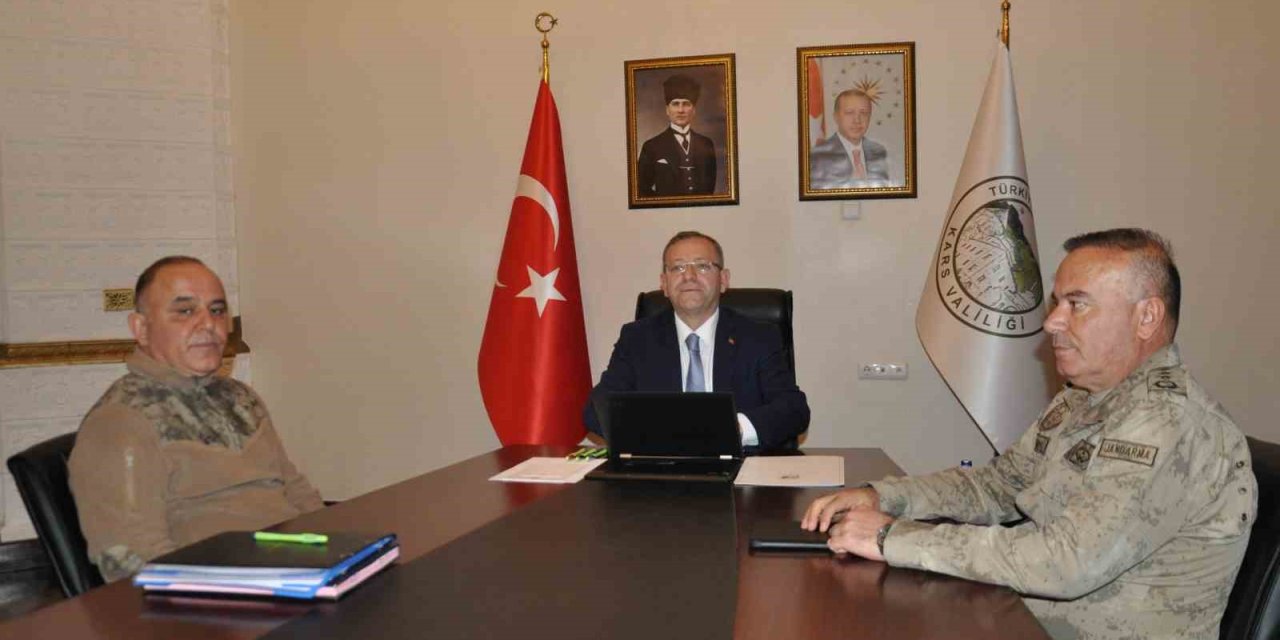 Kars’ın Nisan ayı asayiş ve güvenlik toplantısı yapıldı