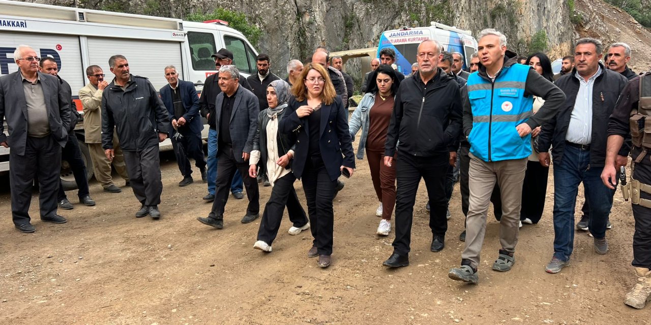 Dağlıca’da sahada dayanışma: “Kardeşimizi bulmak için canla başla çalışıyoruz”