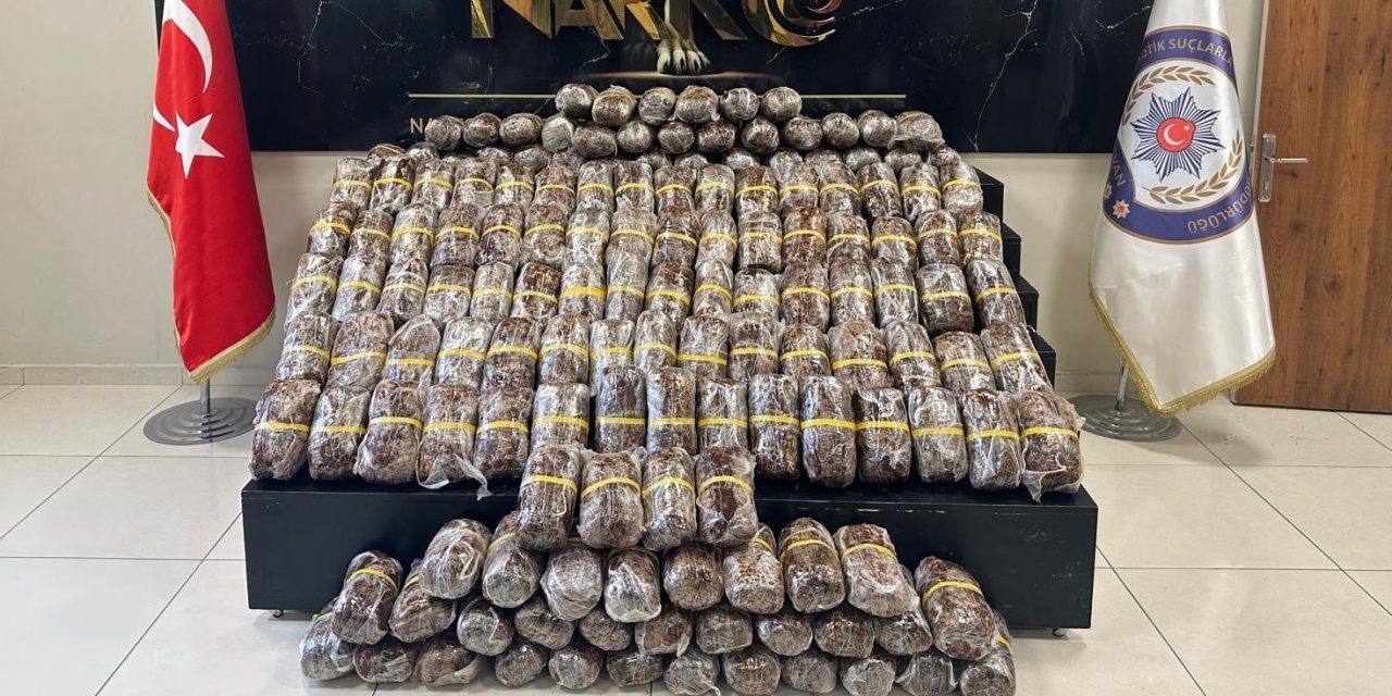 Van’da 84 kilo 460 gram esrar yakalandı